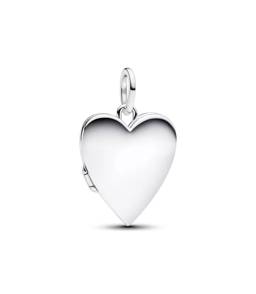 Collar en plata de ley Flecha & Corazón Cristal de Murano