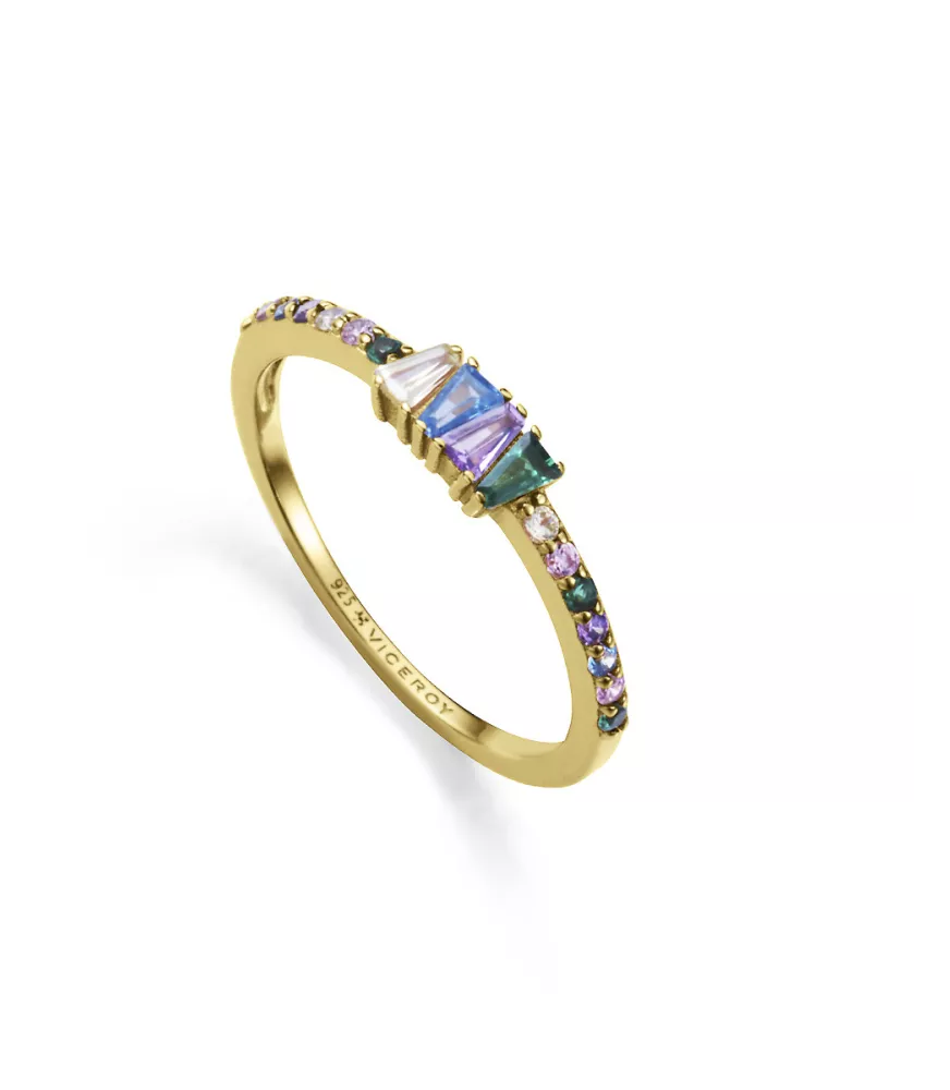 Anillo Viceroy en plata dorada mujer 15129A014-39