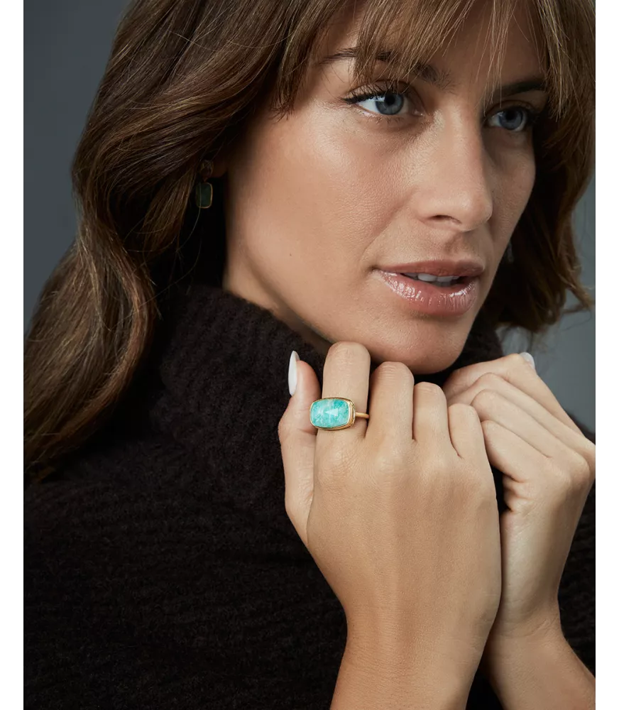 Anillo Viceroy en plata dorada mujer 2341A012-49