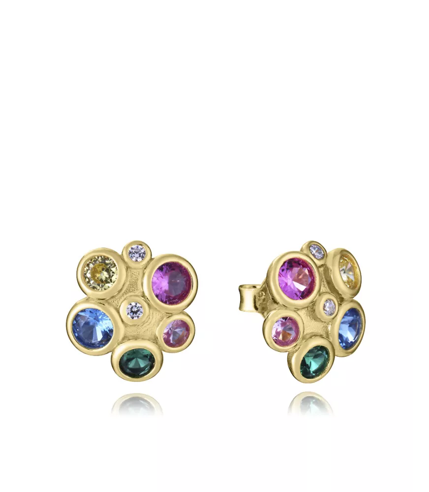 Pendientes Viceroy en plata dorada mujer 2342E100-39