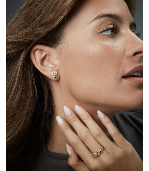 Pendientes Viceroy en plata dorada mujer 2342E100-39