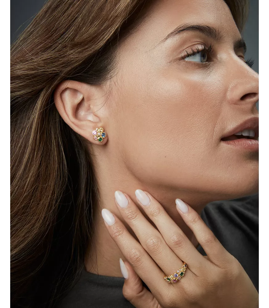 Pendientes Viceroy en plata dorada mujer 2342E100-39