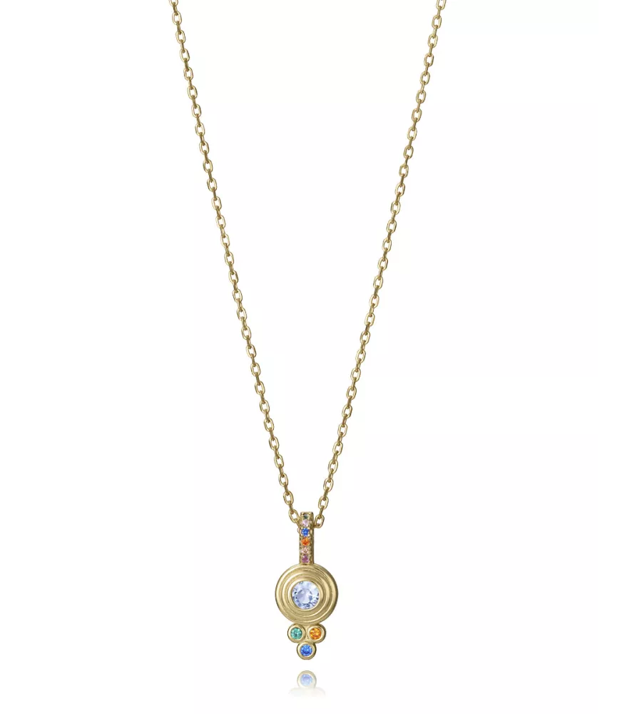 Collar Viceroy en plata dorada mujer 2346C100-39