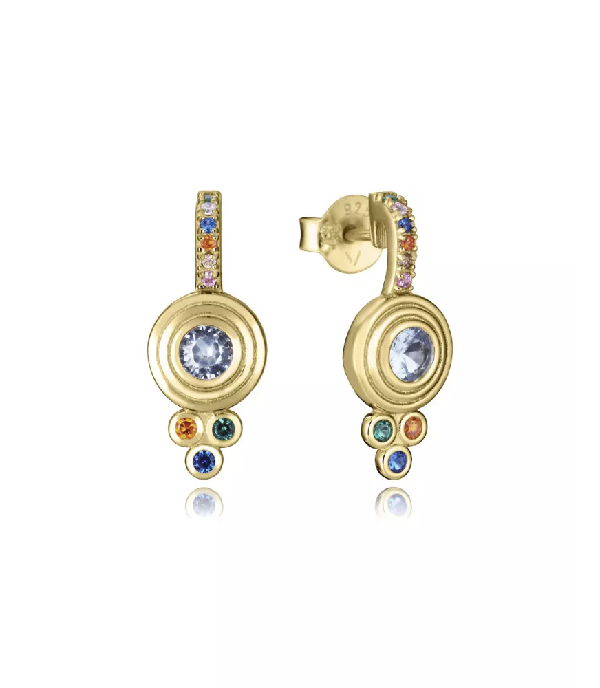 Pendientes Viceroy en plata dorada mujer 2346E100-39