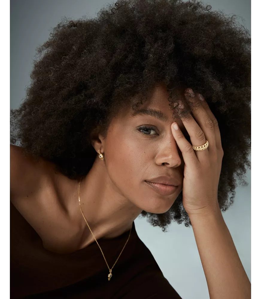 Pendientes Viceroy en plata dorada mujer 2346E100-39