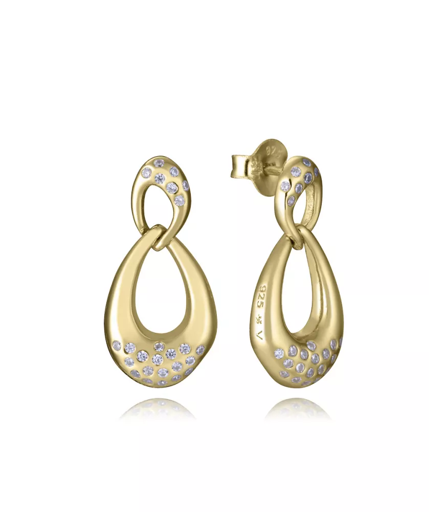 Pendientes Viceroy en plata dorada mujer 2347E100-30