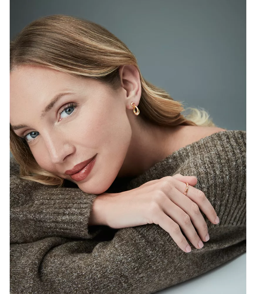 Pendientes Viceroy en plata dorada mujer 2347E100-30