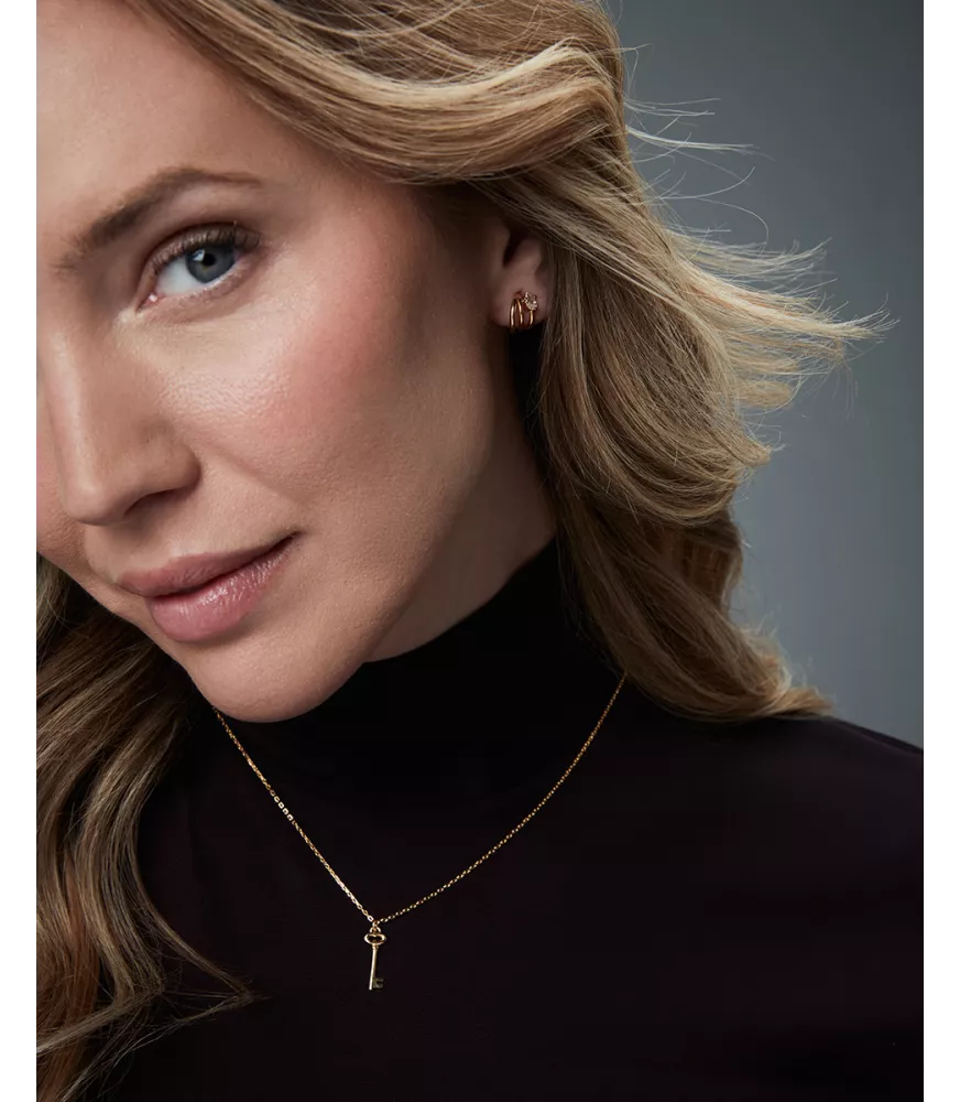 Pendientes Viceroy en plata dorada mujer 2348E100-30