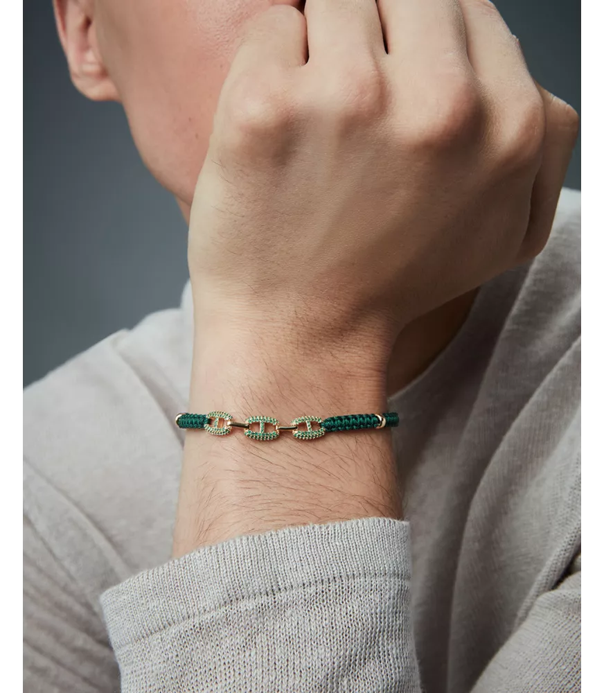 Pulsera Viceroy en plata dorada hombre 13255P100-32