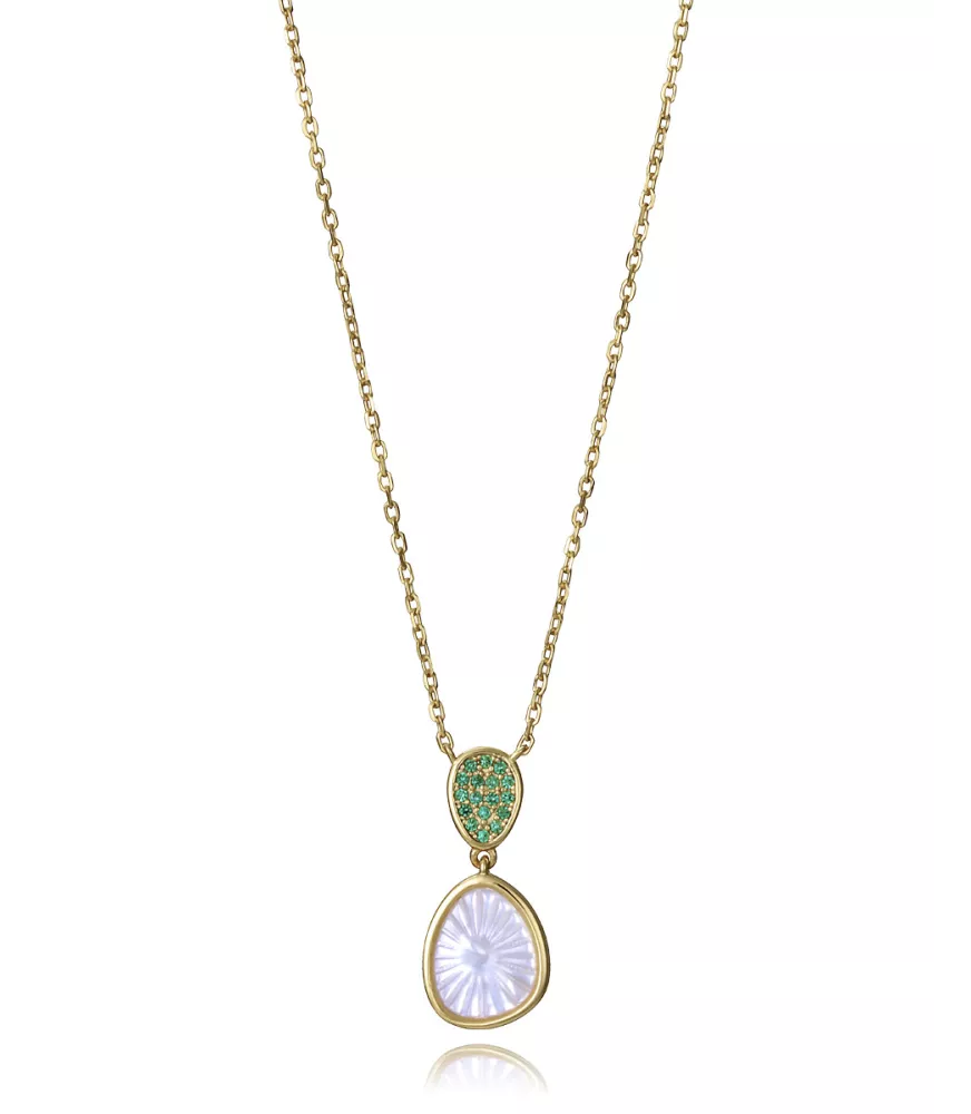 Collar Viceroy en plata dorada mujer 2364C100-92