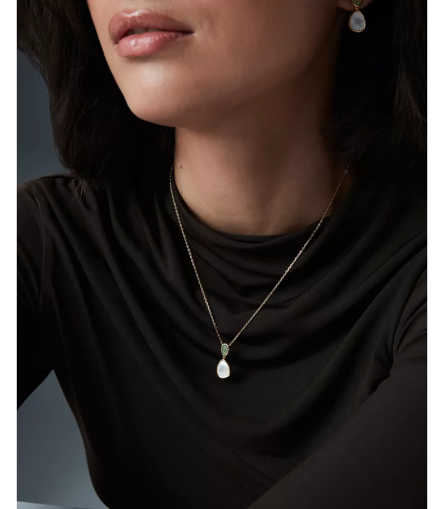 Collar Viceroy en plata dorada mujer 2364C100-92