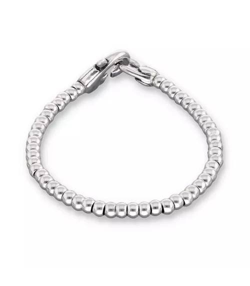 Pulsera Ser Inseparable UNOde50, en metal bañado en plata