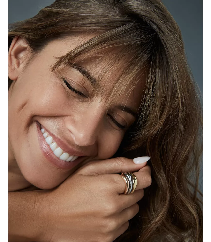 Pulsera Viceroy en acero 3 tonos mujer 14325P01012