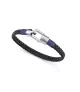 Pulsera Viceroy en acero y piel hombre 15201P01010