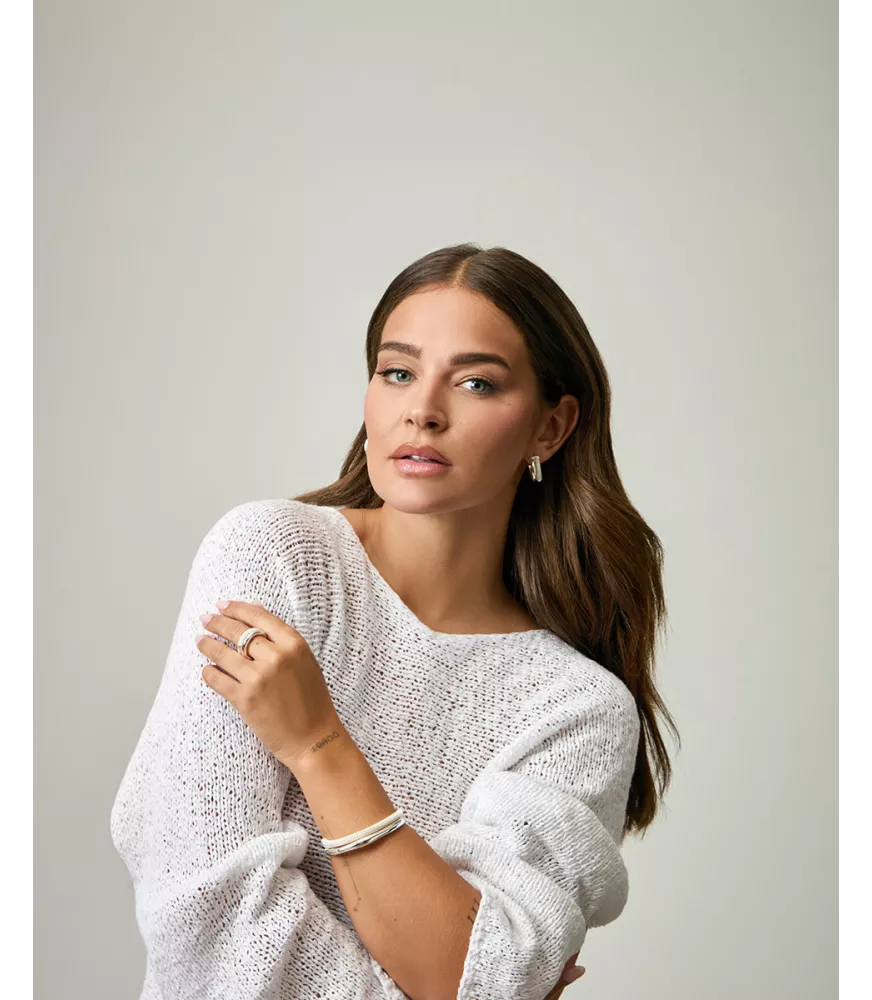 Pendientes Viceroy en acero chapado en plata mujer 14346E01000