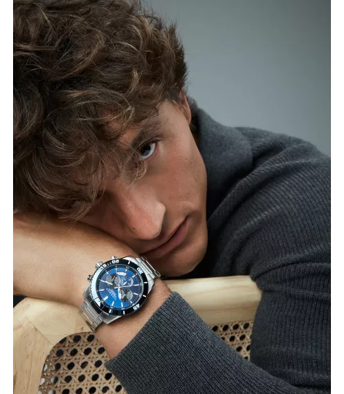 Reloj Viceroy hombre, cuarzo, analógico, 3 agujas y cronógrafo.