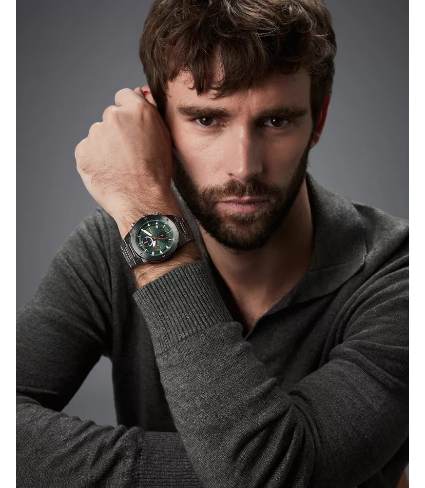 Reloj Viceroy hombre, cuarzo, analógico, 3 agujas y calendario.