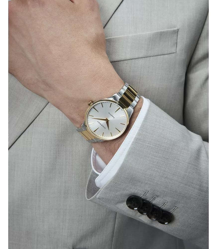 Reloj Viceroy hombre, cuarzo suizo, analógico y 2 agujas. 45119-87