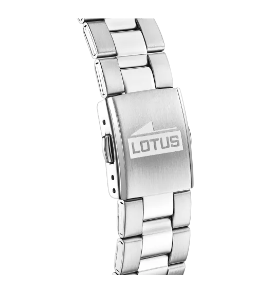 Reloj Lotus Chrono, hombre, cuarzo ,analógico, 3 agujas y cronógrafo.