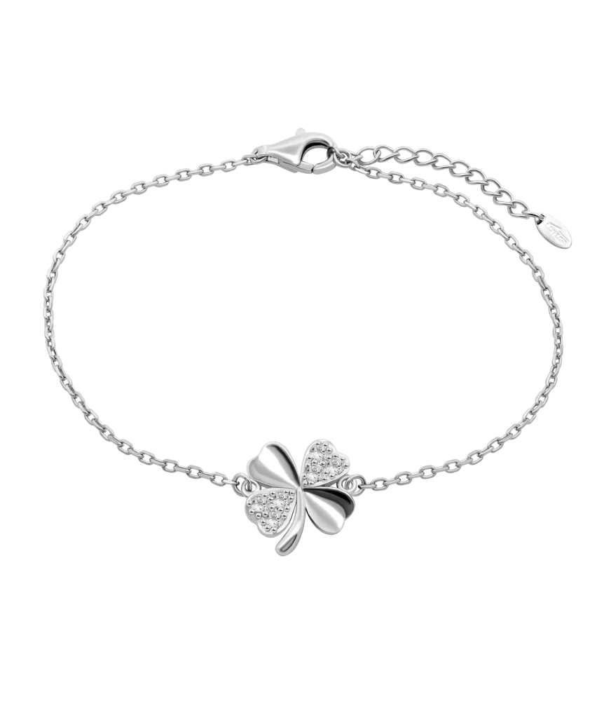 Pulsera Lotus Silver Mystic, Trébol LP3108-2/1
