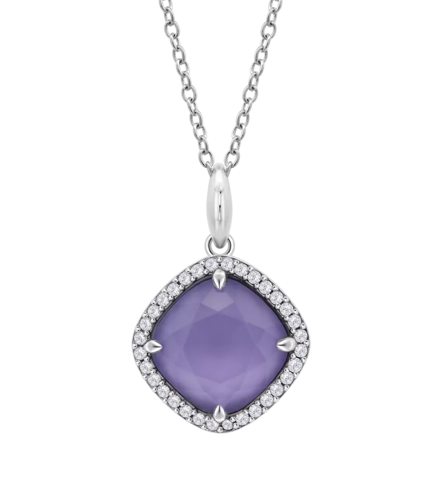 Collar Lotus Silver Colors para mujer. LP3921-1/4