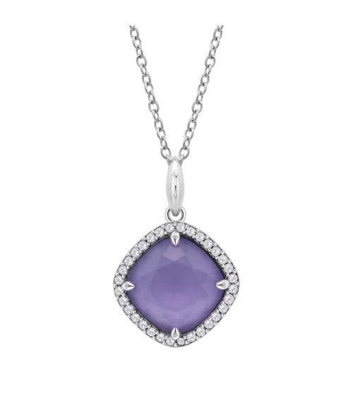 Collar Lotus Silver Colors para mujer. LP3921-1/4