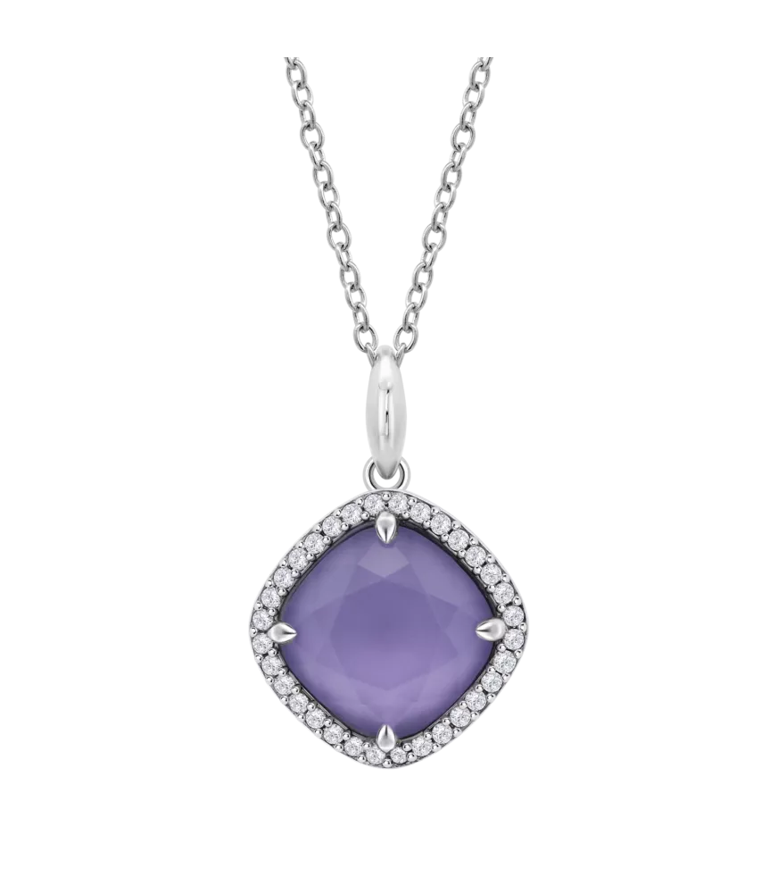 Collar Lotus Silver Colors para mujer. LP3921-1/4