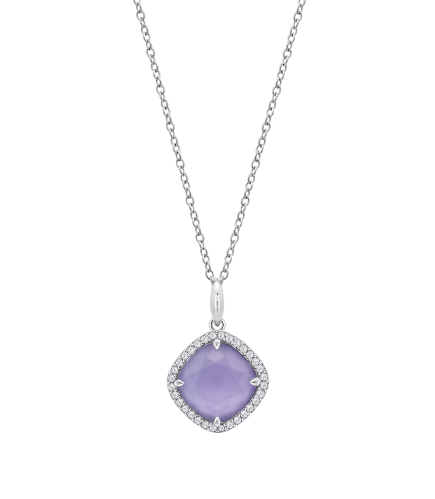 Collar Lotus Silver Colors para mujer. LP3921-1/4