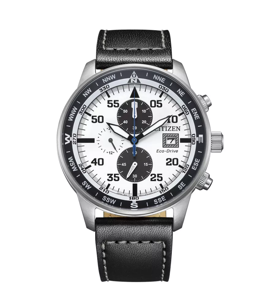 Reloj Citizen Eco-Drive Aviator Crono Of Collection Hombre CA0880-07A