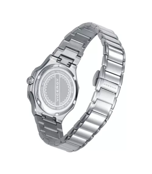 Reloj Viceroy mujer, cuarzo, analógico, 2 agujas y calendario.