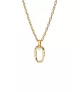 Collar con un Recubrimiento en oro de 14k Pandora ME Link Grande que se abre