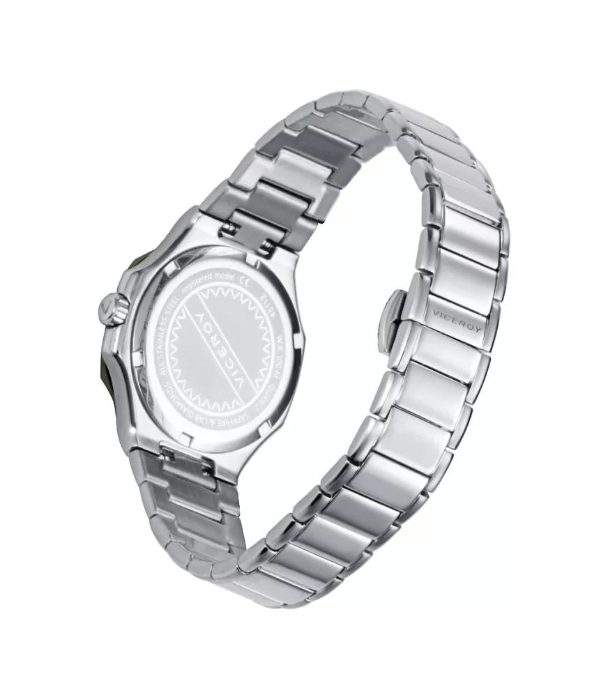 Reloj Viceroy mujer, cuarzo, analógico, 2 agujas y calendario.