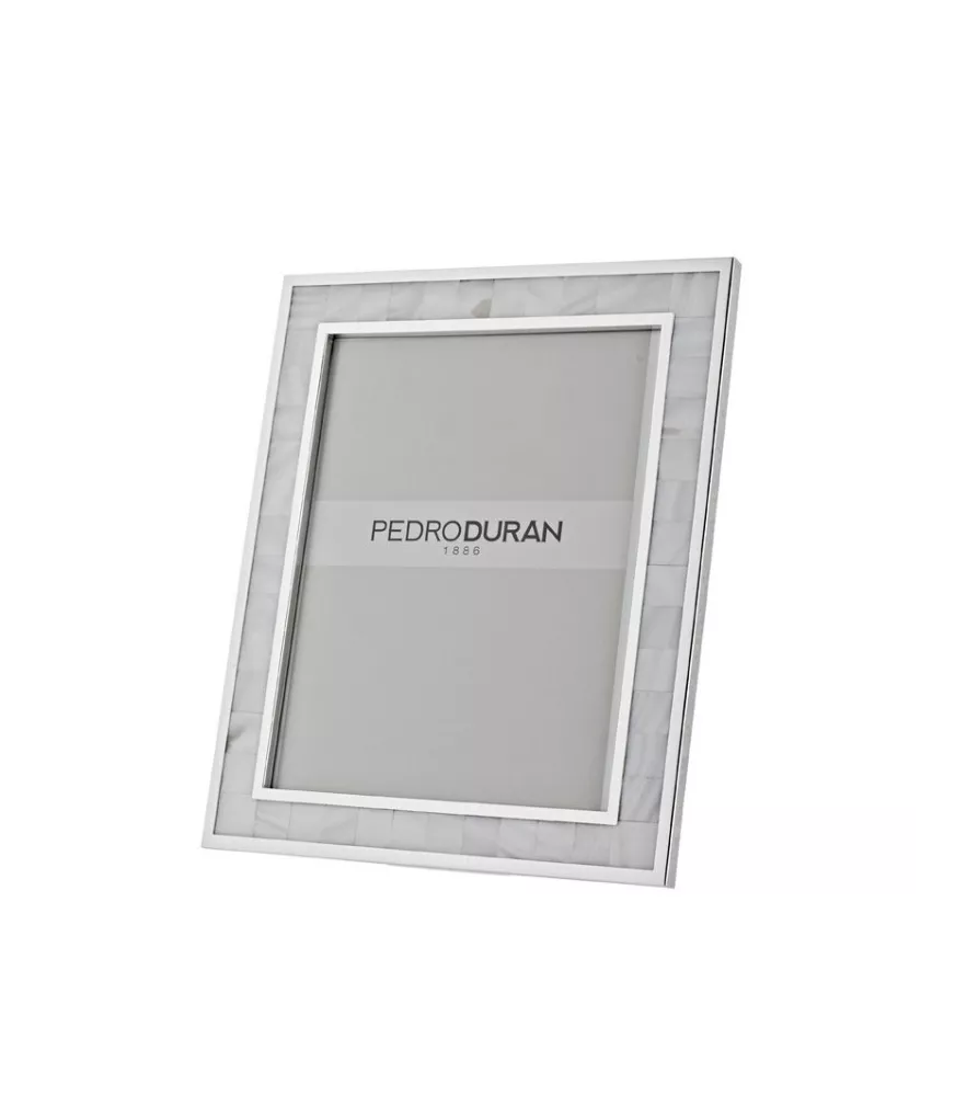 MARCO DE FOTOS PLATEADO NACAR PEDRO DURAN 07500014