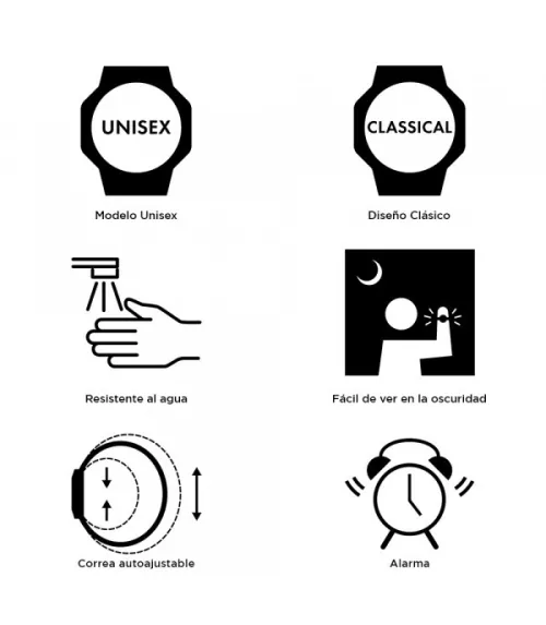 Reloj Casio Vintage con brazalete de acero en color plateado.