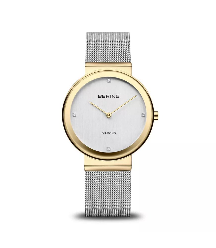 Reloj Bering mujer clásico y minimalista bicolor. 10135-010