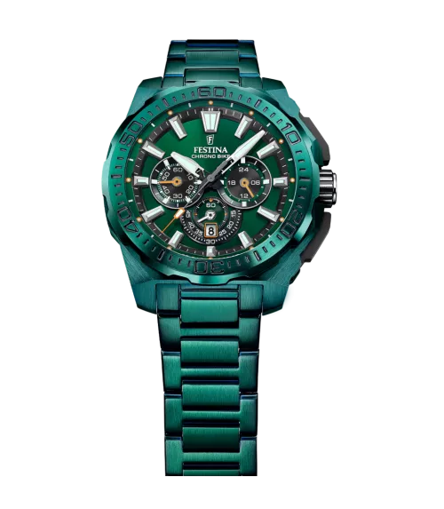 Reloj Festina Special Editions Chrono Bike Verde Hombre F20730/1. 
