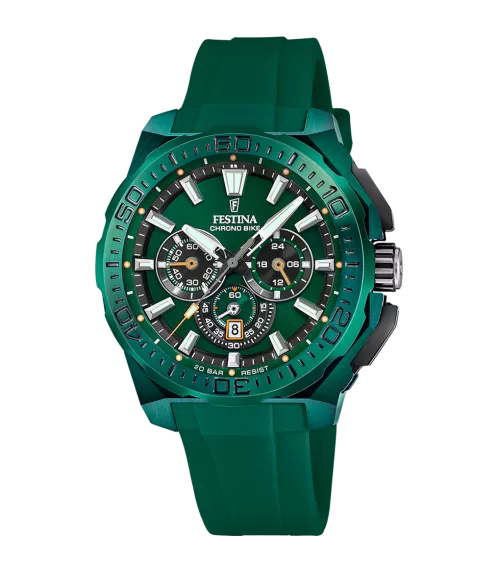 Reloj Festina Special Editions Chrono Bike Verde Hombre F20730/1. 