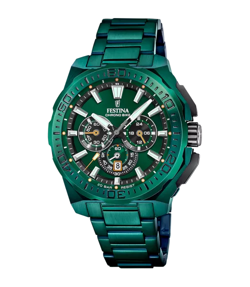 Reloj Festina Special Editions Chrono Bike Verde Hombre F20730/1. 