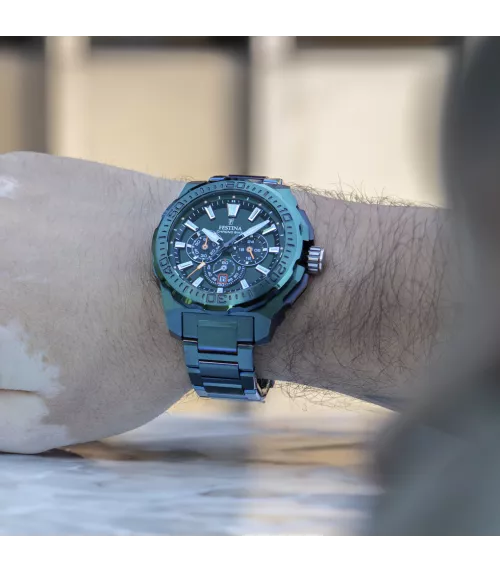 Reloj Festina Special Editions Chrono Bike Verde Hombre F20730/1. 
