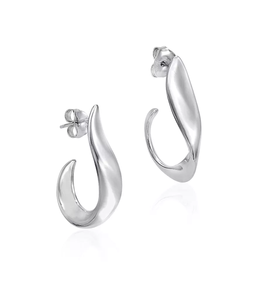 Pendientes Love Jorge Revilla en plata. PE120-4989