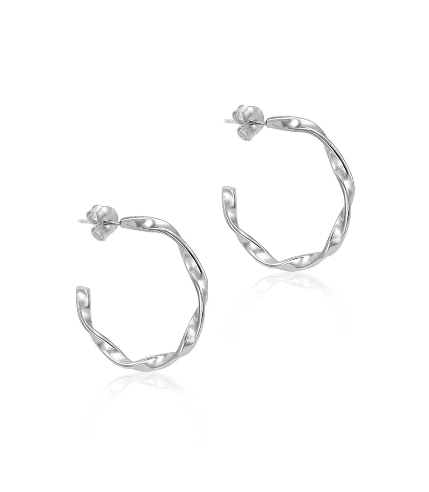 Pendientes Jorge Revilla en plata. PE120-4062