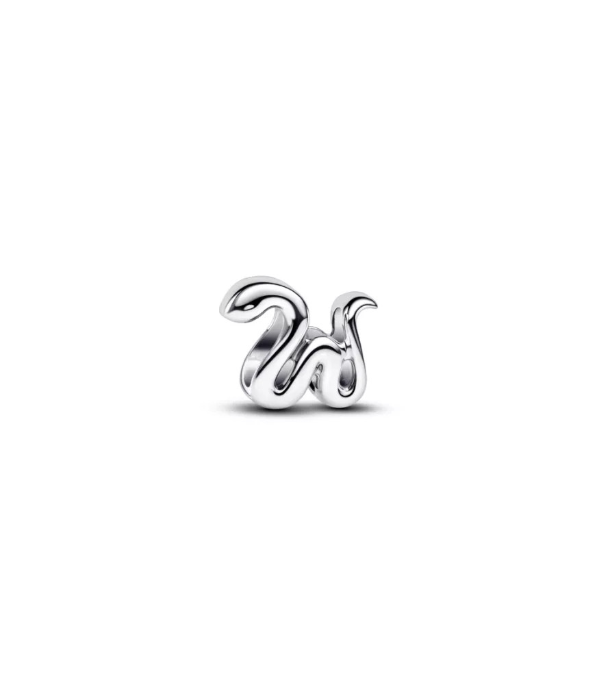 Charm Mini en plata de ley Serpiente