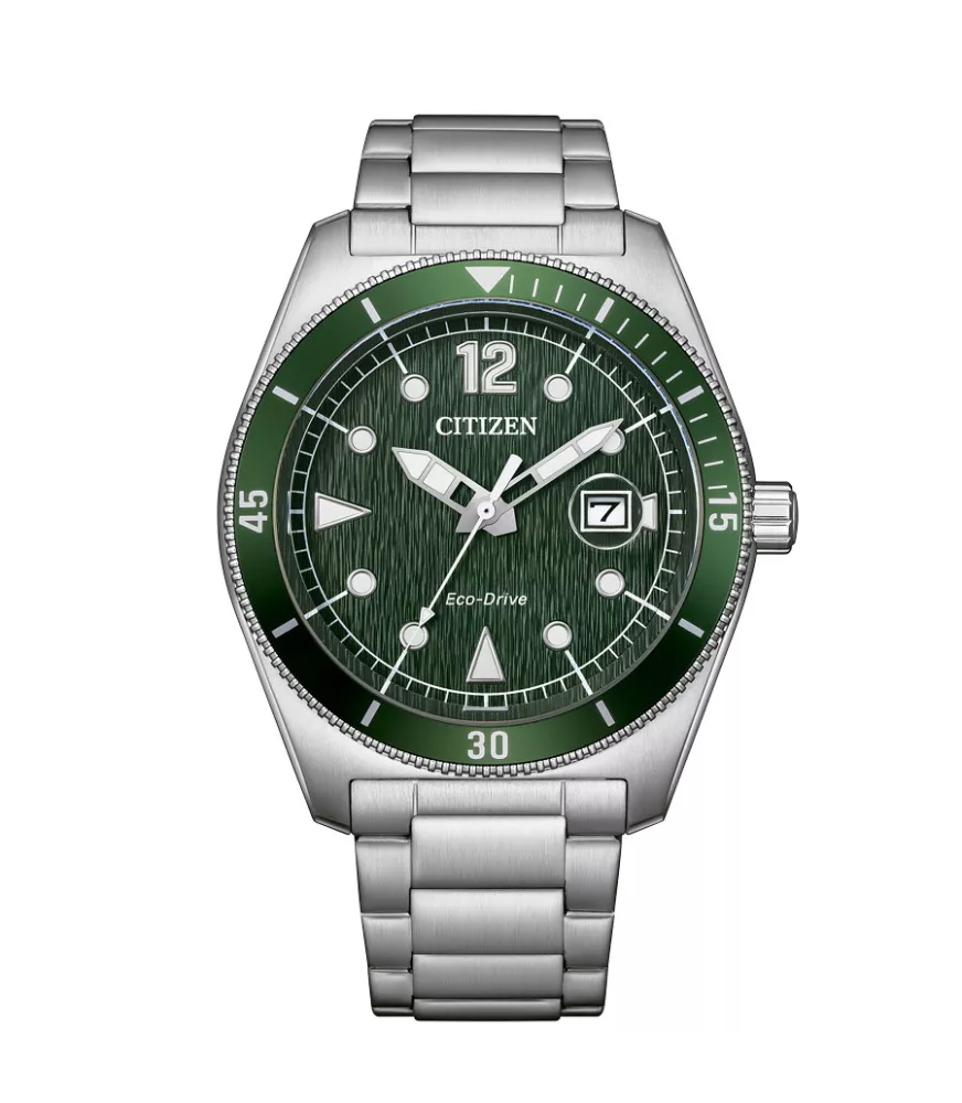 Reloj Citizen Marine 188, eco drive y calendario.