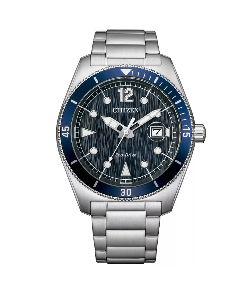 Reloj Citizen Marine 188, eco drive y calendario.