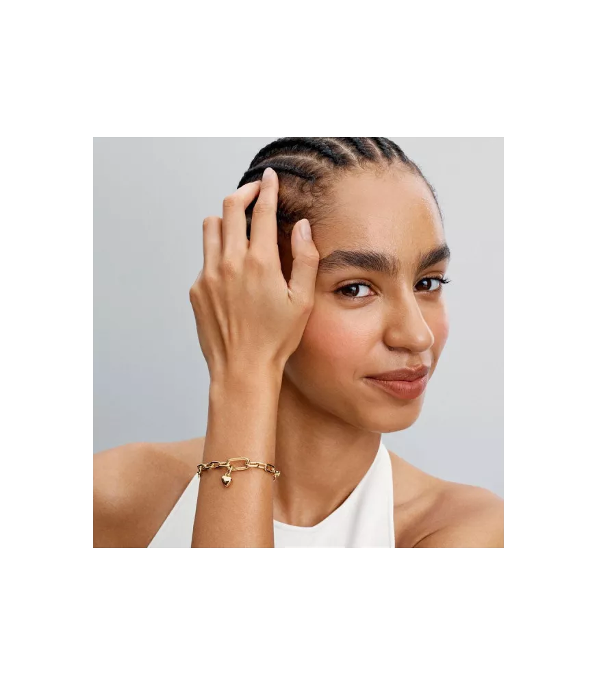 Charm MIni Colgante con un recubrimiento en oro de 14k Corazón