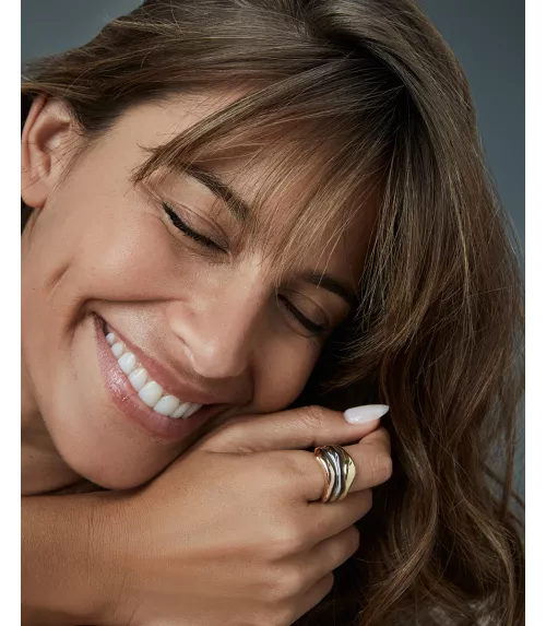 Pulsera Viceroy en acero 3 tonos mujer 14325P01212