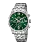 Reloj Jaguar Acamar Chronographe verde, hombre, cuarzo suizo ,analógico, 3 agujas, cronografo y calendario.