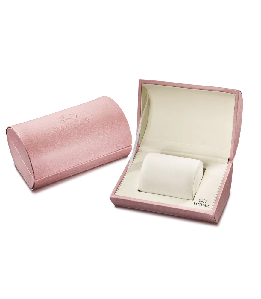 Reloj Jaguar Couple Diver Marrón, mujer, cuarzo suizo ,analógico, 3 agujas y calendario.