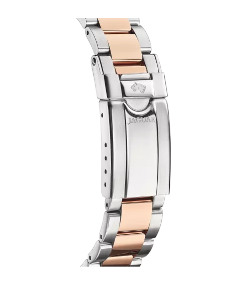 Reloj Jaguar Couple Diver Marrón, mujer, cuarzo suizo ,analógico, 3 agujas y calendario.