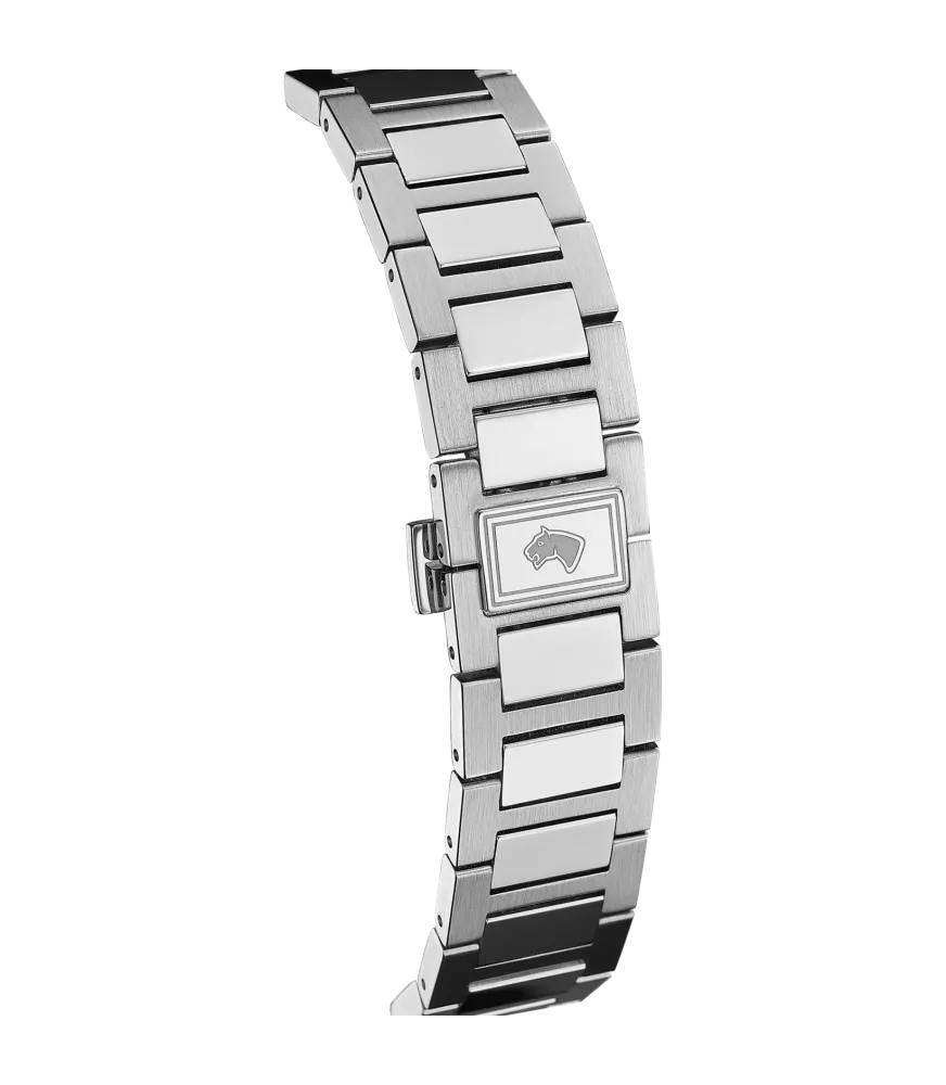 Reloj Jaguar RC Nacarado, mujer, cuarzo suizo ,analógico, 3 agujas y calendario.